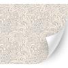HTV4U Puff Floral Heat Transfer Vinyl (Plants in Cream, 12" x 5 Yards) - Patterned 3D Iron on Vinyl, Heat Press Printed Patterns for T-Shirt view 1