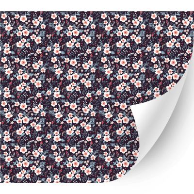 HTV4U Puff Floral Heat Transfer Vinyl (Acacia Flower, 12" x 5 Yards) - Patterned 3D Printed Iron on Vinyl, Heat Press Transfer Paper, Art Film for T-Shirt