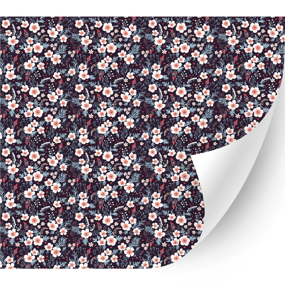 HTV4U Puff Floral Heat Transfer Vinyl (Acacia Flower, 12" x 5 Yards) - Patterned 3D Printed Iron on Vinyl, Heat Press Transfer Paper, Art Film for T-Shirt