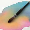 New York Central Oasis Synthetic Brush - French Quill #8 - Handmade in Germany, Professional Watercolor Brushes with Ergonomic Handle, Soft, Absorbent Bristles for Artists view 3