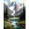 CoHraeu 5D Diamond Painting Kits for Adults - DIY Landscape Waterfalls Diamond Art Kits for Beginner Full Drill Cute Diamonds Painting Gem Art for Home Wall Decor 12x18 inch view 1