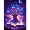 CoHraeu Diamond Art Painting Kits for Adults -Tree of Life Full Drill Diamond Dots Paintings for Beginners, Round 5D Paint with Diamonds Pictures Gem Art Painting Kits DIY Adult 8x12 inch view 1