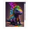 DIY Diamond Painting Kits for Adults, Good Little Dinosaur Round Full Drill 5D DIY Diamond Painting Art Kits for Home Decoration and Room Wall Decor 18x25 inch view 2