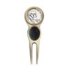 US 2010 Jefferson Nickel 5 Cent BU Uncirculated Coin Magnetic Golf Ball Marker Divot Tool NEW Birth Year Anniversary view 1