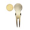 US 2010 Jefferson Nickel 5 Cent BU Uncirculated Coin Magnetic Golf Ball Marker Divot Tool NEW Birth Year Anniversary view 4