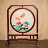 HegZA Ornaments, Ornaments Handmade Double-Sided Embroidery Desktop Decoration Screen Embroidery Table Screen Chinese Ancient Style Su Embroidery view 1