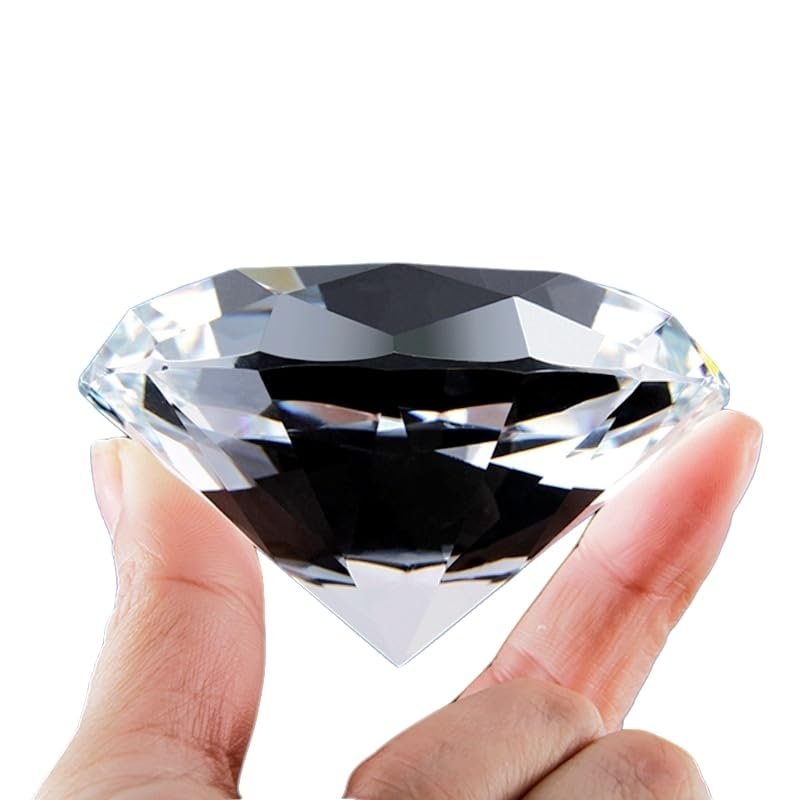 20-60mm Crystal Clear Diamond Table Centerpiece Scatter Wedding Bridal Birthday Party Anniversary Decoration Gifts (Color : 50mm)