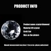 20-60mm Crystal Clear Diamond Table Centerpiece Scatter Wedding Bridal Birthday Party Anniversary Decoration Gifts (Color : 50mm) view 2