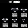 20-60mm Crystal Clear Diamond Table Centerpiece Scatter Wedding Bridal Birthday Party Anniversary Decoration Gifts (Color : 50mm) view 3