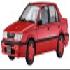 Hasegawa 20664 1/24 Isuzu Gemini (JT150) Irmshire Turbo Red Color Plastic Model view 1