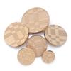 SEMINI 36 Pieces Mixed 6 Sizes Metal Button Alloy Shank Button Round Shaped Sewing Button for Women Men Suit Woolen Coat Shirt Trousers Sewing Crafts (Style087 Matt Gold) view 4