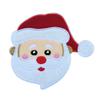 KLORIZ 7'' Large Size Christmas Santa Embroidered Iron On Patches Xmas Christmas Patch Felt Applique Clothing Accessories view 1