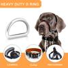 24 Pack Metal D Ring 1 Inch Dog Collar Buckle Seamless D-Rings for Crafts Handbag Harness Webbing, Purse Hardware for Bag Making - Silver view 3