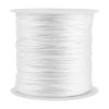 Nylon Rope, 100M x 0.8mm Nylon Chinese Knotted Rats Tail Lace Shambhala Thread (White) view 1