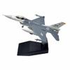 1/100 Scale US F16 F-16C Fighting Falcon Fighter Jet Aircraft Metal Military Plane Toy Model Collection Gift view 2