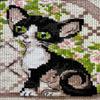RIOLIS - Cornish Rex Kitten 2121, Cross Stitch Kits 6"x6", Cross Stitch Kits for Beginners & Advanced, Crossstitching Kit Adult, Embroidery Counted Stitching Kit view 3