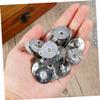EXCEART 400pcs Metal Wick Tabs for Candle Making Pack Wick Fixed Holder for DIY Candles view 4