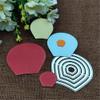 Cutting Dies Stencil,5.8x5.2cm Rose Flower Metal Cutting Dies Stencils for Decorative Embossing Handcraft Template view 1
