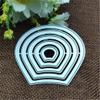 Cutting Dies Stencil,5.8x5.2cm Rose Flower Metal Cutting Dies Stencils for Decorative Embossing Handcraft Template view 4