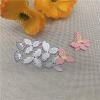 Cutting Dies Stencil,8x5cm Flower Leaf Metal Cutting Dies Stencils for Decorative Embossing Handcraft Template view 3