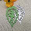Cutting Dies Stencil,6.6x12.2cm Dance Fairies on Green Leaves Metal Cutting Dies Embossing Decoration Craft view 1