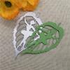 Cutting Dies Stencil,6.6x12.2cm Dance Fairies on Green Leaves Metal Cutting Dies Embossing Decoration Craft view 2