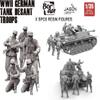 1/35 WWII German Tank Desant Troops Model by Border Model view 2
