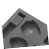 DOITOOL Metal Melting Casting Mould Graphite Ingot Molds Sturdy for Gold Silver Aluminum view 3