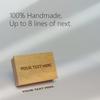 Custom Self-Inking Stamp | Large Text Stamp | Customize Online up to 8 Lines of Text | Stamp for Return Address & Mailing Address | Office Stamps | Ink Stamps view 3