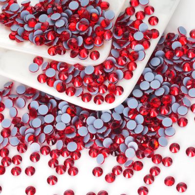 10000PCS Red Hotfix Rhinestones Bulk, Glass Crystal Hot Fix Rhinestones for Crafts Clothes DIY Decoration, SS16, 3.8-4.0mm