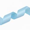 VATIN Double Face Light Blue Satin Ribbon 1-1/2" Continuous 50 Yards,Blue Polyester Fabric Ribbon use for Bows Bouquet, Gift Wrapping, Floral Arrangement Wedding Decoration view 3
