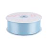 VATIN Double Face Light Blue Satin Ribbon 1-1/2" Continuous 50 Yards,Blue Polyester Fabric Ribbon use for Bows Bouquet, Gift Wrapping, Floral Arrangement Wedding Decoration view 4