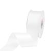 VATIN Double Face White Satin Ribbon 1-1/2" Continuous 25 Yards,White Polyester Fabric Ribbon use for Bows Bouquet, Gift Wrapping, Floral Arrangement Wedding Decoration view 1