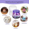 VILLCASE Pudding Jar Molds with Lid, Jar Silicone Molds Resin Pudding Tin Storage Box for Storage Box, Candy Jewelry Organizer, Home Decor, Resin Epoxy Casting 2pcs view 4