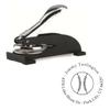 Hampton Studios Custom Golf Logo Desk Embosser Seal - 1.675" Round Personalized Paper Embosser view 1