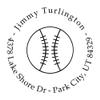 Hampton Studios Custom Golf Logo Desk Embosser Seal - 1.675" Round Personalized Paper Embosser view 2
