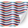 HTV4U Puff Pride Rainbow Heat Transfer Vinyl (Rainbow Ripple, 12" x 1 Yard) - Patterned 3D Iron on Vinyl, Heat Press Film Paper for T-Shirt, DIY Craft Projects view 1