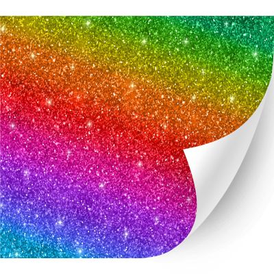 HTV4U Puff Pride Rainbow Heat Transfer Vinyl (Ombre 27A, 20" x 1 Yard) - Patterned 3D Printed Iron on Vinyl, Heat Press Paper for T-Shirt, DIY Craft