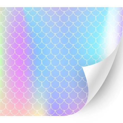 HTV4U Puff Ombre Heat Transfer Vinyl (3A, 20" x 3 Yards) - Patterned 3D Gradient Tie Dye Iron on Heat Press Paper, Graphic Design