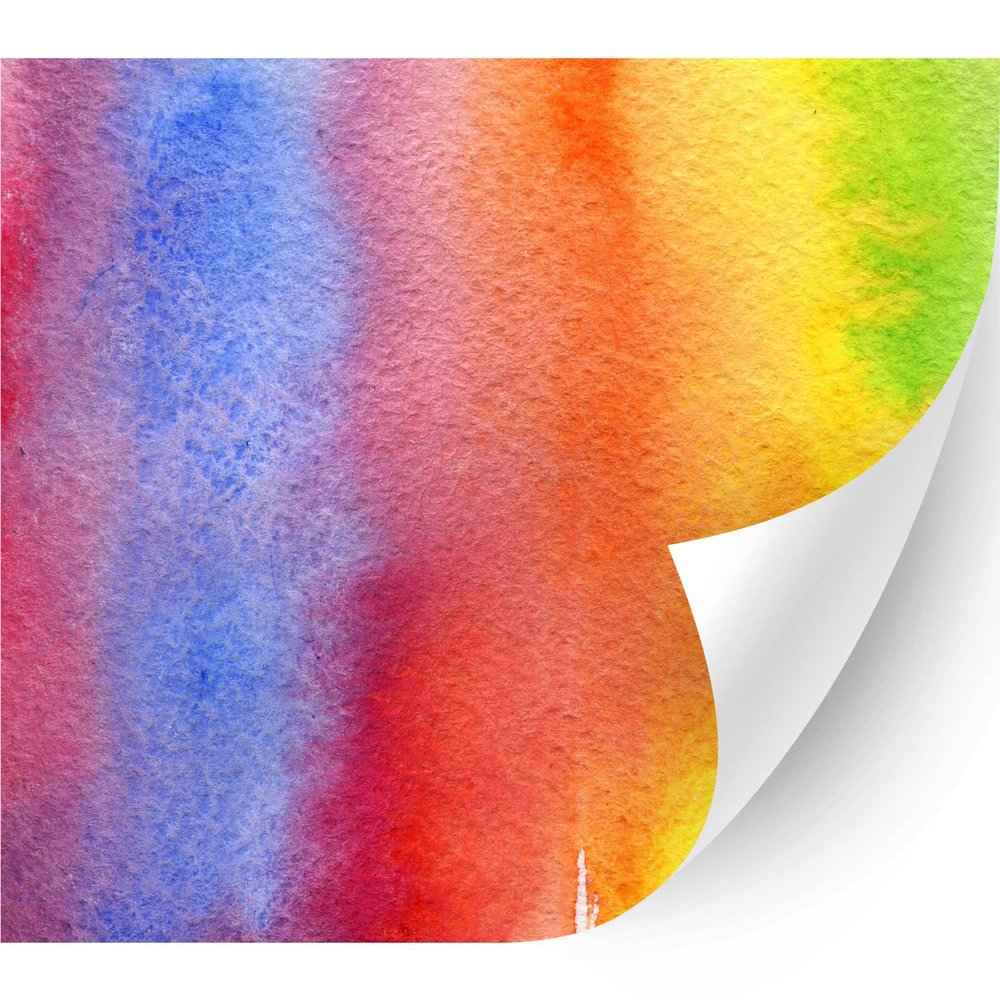 HTV4U Puff Ombre Heat Transfer Vinyl (19A, 20" x 5 Yards) - Patterned 3D Gradient Tie Dye Printed Patterned Heat Press Transfer Iron on Vinyl for T- Patterned 3Dshirt