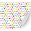 HTV4U Puff Pride Rainbow Heat Transfer Vinyl (Watercolor Hearts, 12" x 1 Yard) - Patterned 3D Heat Press Paper, Design Printed Patterns for Special Event DIY view 1