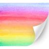 HTV4U Puff Pride Rainbow Heat Transfer Vinyl (Ombre 15A, 12" x 3 Yards) - Patterned 3D Iron on Vinyl, Heat Press Paper, Graphic Design Printed Patterns DIY view 1