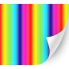 HTV4U Puff Pride Rainbow Heat Transfer Vinyl (Rainbow Spectrum, 12" x 1 Yard) - Patterned 3D Printed Iron on Vinyl, Heat Press Paper, Art Film for T-Shirt DIY view 1
