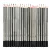 QANYEGN 24Pcs Ding Pencil Set, Sketch Art Graphite Pencils, Wood Charcoal Ding Set, Colored Paint Pencil Kit for Artists view 1