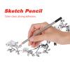 QANYEGN 24Pcs Ding Pencil Set, Sketch Art Graphite Pencils, Wood Charcoal Ding Set, Colored Paint Pencil Kit for Artists view 3