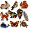 Wonderland Crafts Set of Blanks for Embroidery on Wood FLSW-005 view 4