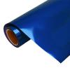 Threadart Metallic Foil Royal Blue Heat Transfer Vinyl Film | Custom Cut Roll 20" Wide By The Yard | Compatible with Venture Explore and Maker, Silhouette Cameo, & Large Format Cutters view 1