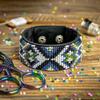 Wizardi Wonderland Crafts Bead Embroidery kit on Artificial Leather FLBB-031 view 1