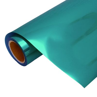 3 Yard x 20" Wide Roll Threadart Metallic Foil Aqua Heat Transfer Vinyl Film | Compatible with Venture Explore and Maker, Silhouette Cameo, & Large Format Cutters