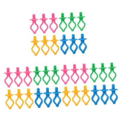 EXCEART 36pcs Silicone Bobbin Clips Sewing Bobbin Holders for Organizing Threads Flexible Design to Prevent Unwinding Compatible Various Sewing Machines